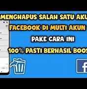 Cara Beralih Akun Fb