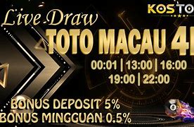 Slot Gacor Macau Toto Net Asia Hari Ini Live Result